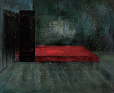 贾欣雨作品 藏NO.2 80x100 cm 布面油画 2015