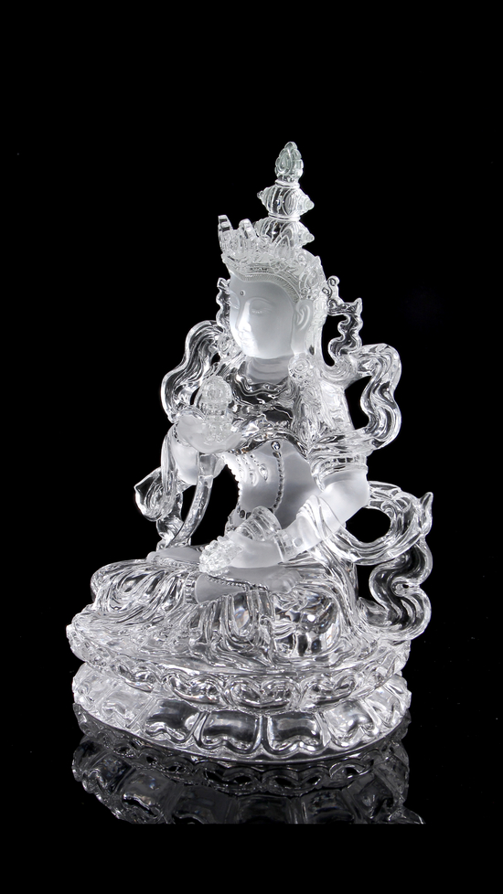 白水晶金刚萨埵