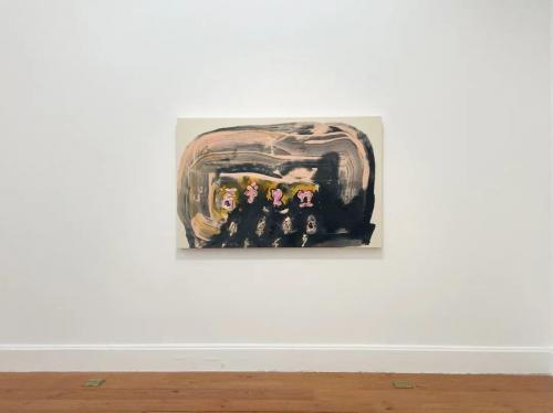 烟尘如影 2 Smoke like Shadows 2 混合媒介 Mixed Media 91 x 145cm, 2022