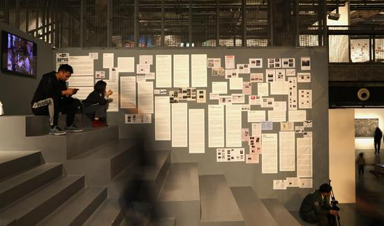 不息-第57届威尼斯双年展中国馆上海站媒体争议区