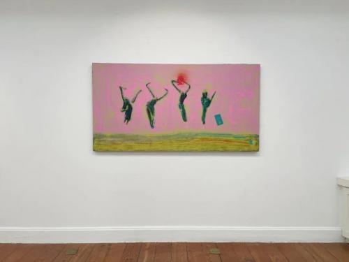 大闹天宫 Havoc in Heaven 混合媒介 Mixed Media 200 x 105cm, 2021