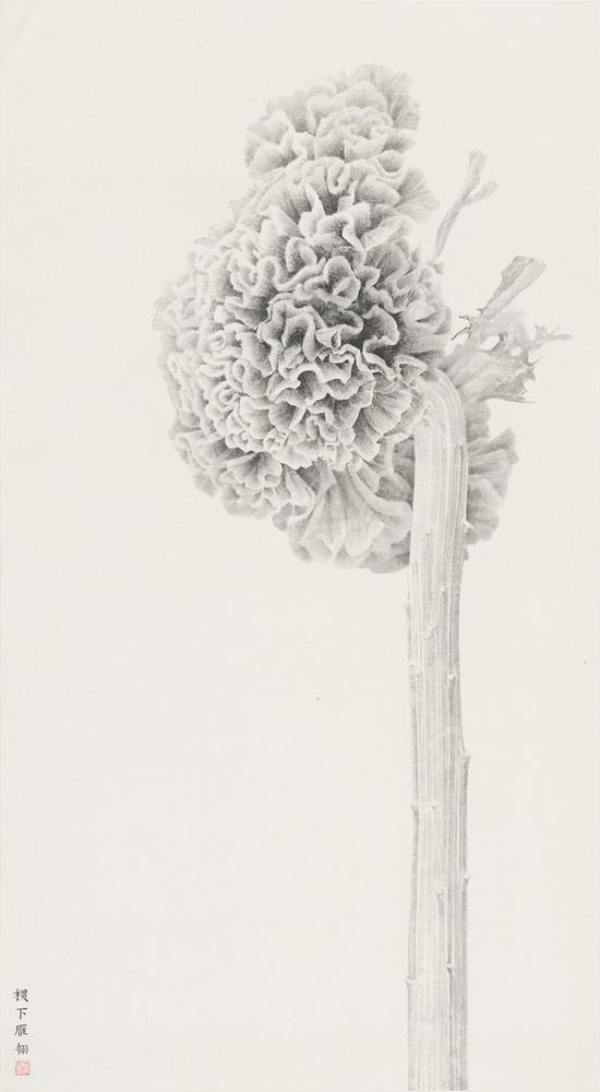 廑-180x100cm-纸本水墨-2017