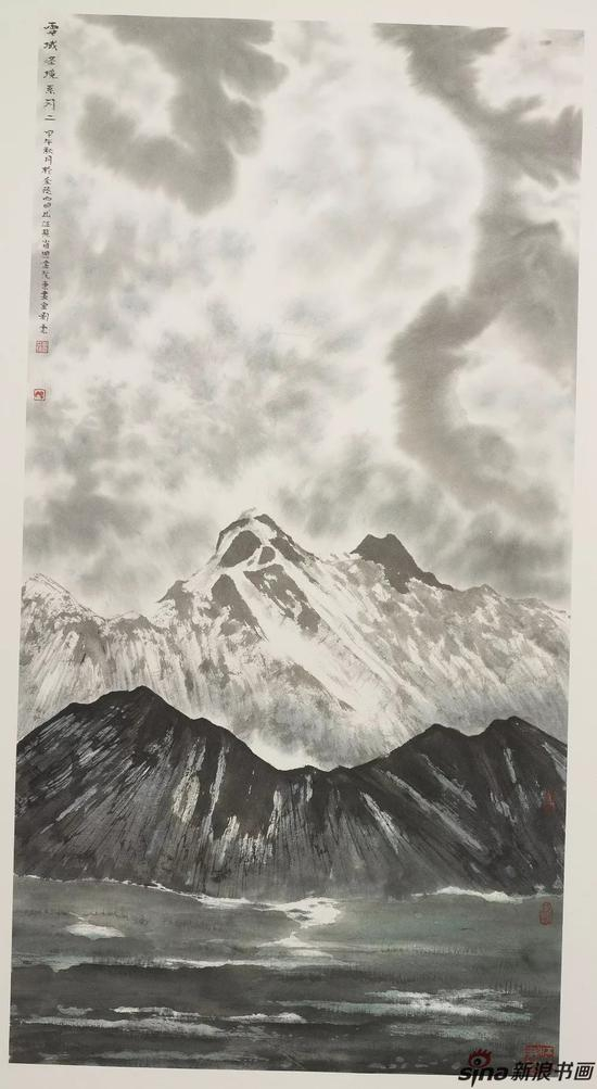 雪域圣境系列二 64.5×32 2014