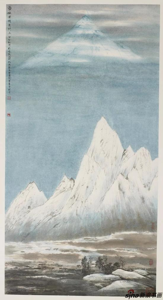 雪域圣境系列三 64.5×32 2014