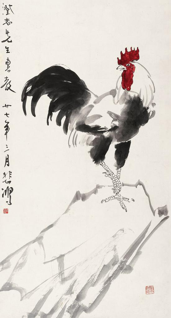 徐悲鸿《大吉图》