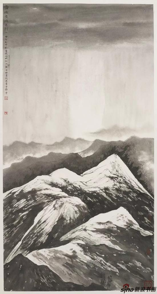雪域圣境系列一 64.5×32 2014