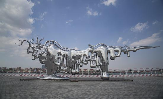 科考码头展览现场&nbsp;图片：徐磊工作室