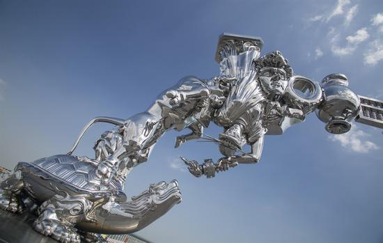 科考码头展览现场&nbsp;图片：徐磊工作室