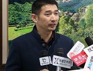 张雄艺术网创始人张雄接受采访