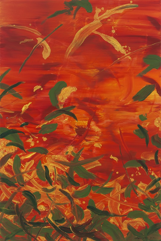 舞者17-10 Dancer No17-9 100×150cm 2017