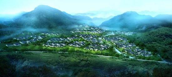 宜兴雅达健康生态产业园意向图