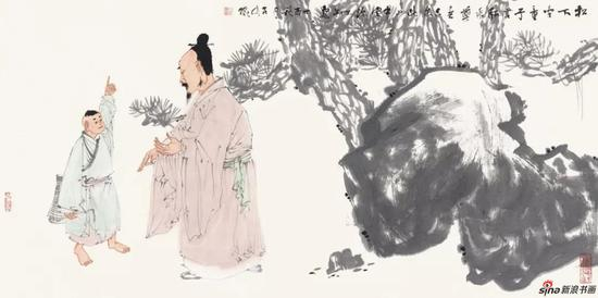 《松下问童子》