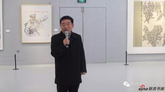 桂林画院名誉院长徐家珏致辞