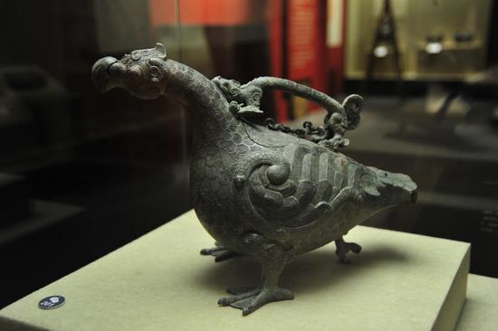 赵卿铜鸟尊 春秋