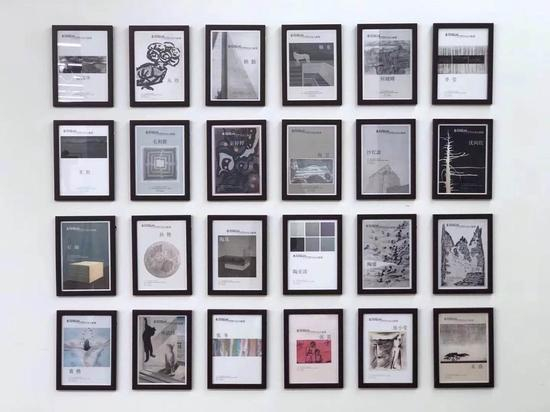 水印版画作品文献展, 艺术家海报墙