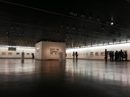 水印版画作品文献展, 作品展单元现场