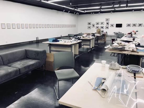 水印版画作品文献展, 学术研讨会在文献展厅现场