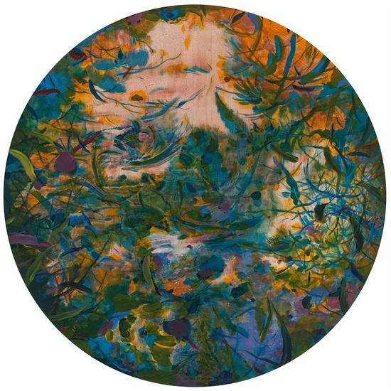 与物容 12-2 And things are spring 100X100cm 2017