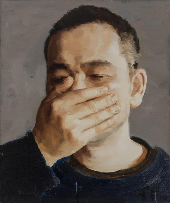 张贯宇《状态》布面油画165x210cm 2014年