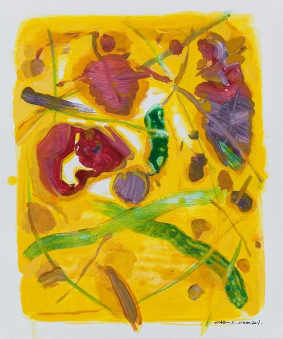 无忧的生长01 Worry free growth 60X50cm 2017