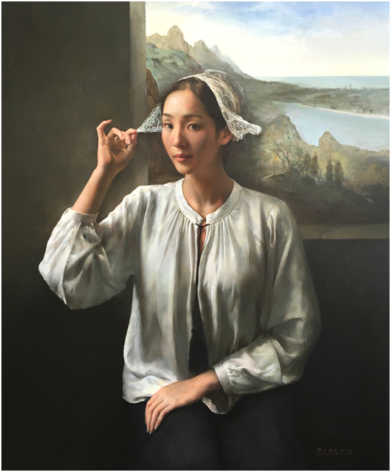 《等你的季节》布面油画