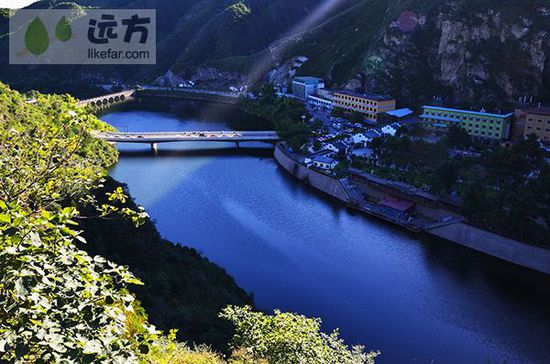 龙庆峡的清晨 作者：早晨