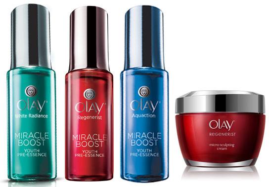Olay奇迹赋能肌底液家族及新生塑颜金纯面霜