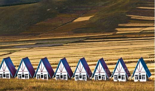 天路两旁风光无限