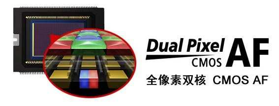 70D上首次使用的全像素双核CMOS AFdafudu大幅度提高实时取景对焦能力