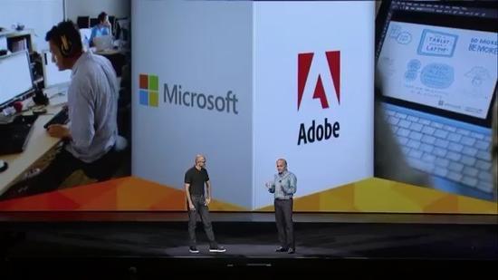 Adobe和微软宣布新的企业合作伙伴关系 