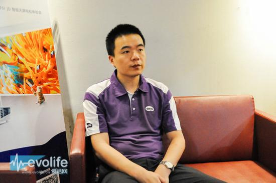 (明基投影机事业部高级产品经理端木晓斌)