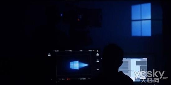 Windows 10壁纸Windows Hero拍摄过程