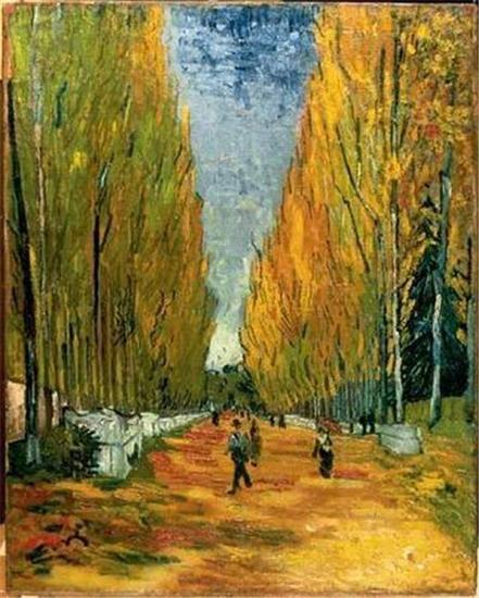 梵高的《阿里斯冈》在今年的纽约上卖出了的6600万美元，创下了世界拍卖纪录。