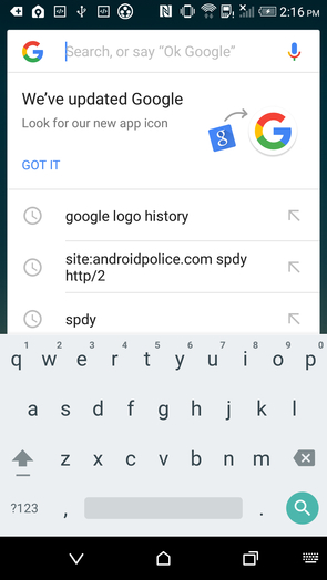 安卓全新的Google应用界面