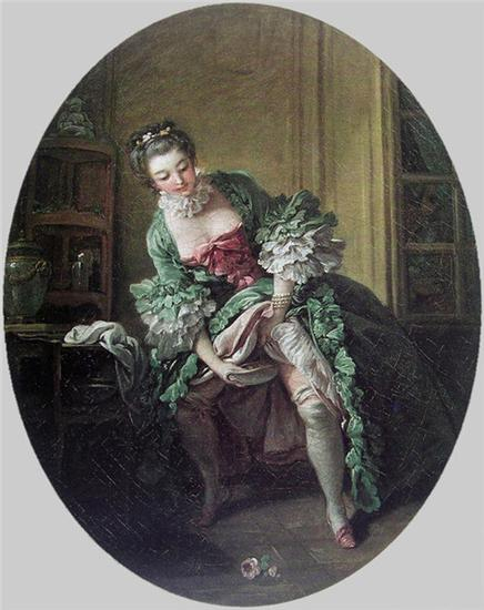 弗朗索瓦·布歇，《La Toilette intime》，1760年代