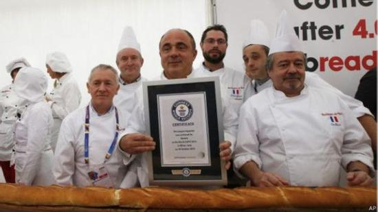 获吉尼斯纪录（图片来源：美联社）