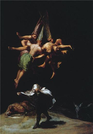 《空中的女巫》（Witches‘ Flight）