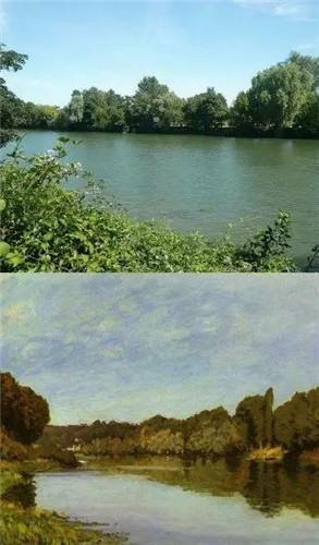 塞纳河边