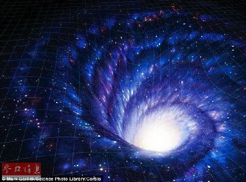 　　从理论上来说，时空扭曲和虫洞都会使时空发生弯曲，从而让宇宙飞船在刹那之内穿越四维空间，到达极远处之外的目的地。（资料图片）