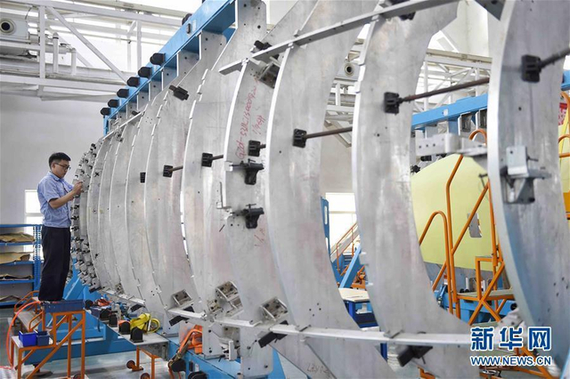 探秘C919国产大飞机机头生产线