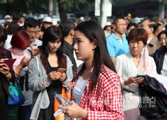 山东济宁考场颜值高能 堪比艺考