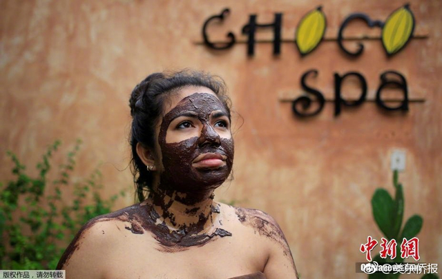 能吃还能用 墨西哥一美容院用巧克力做面膜