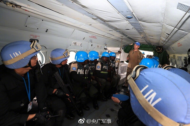 燃动！直击中国维和警察直升机战术联合训练现场