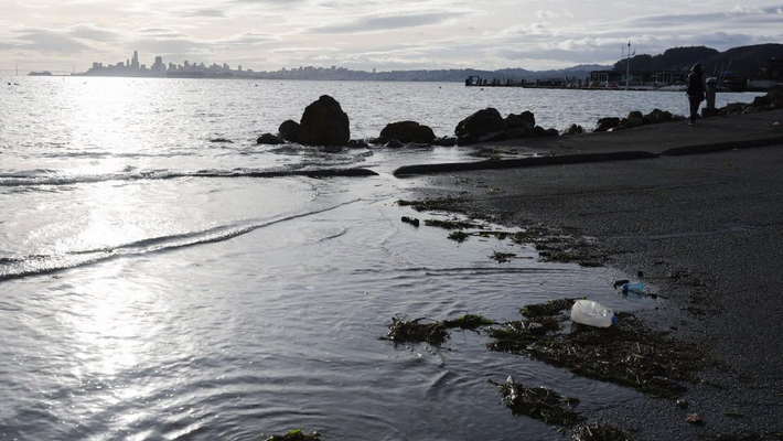 大潮引发洪水 美国加州低洼地带被淹