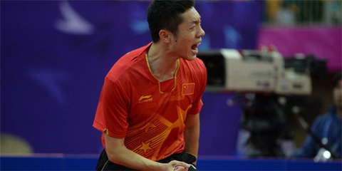 许昕力克樊振东男单摘金