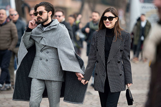 Giotto Calendoli & Patricia Manfield街头时尚