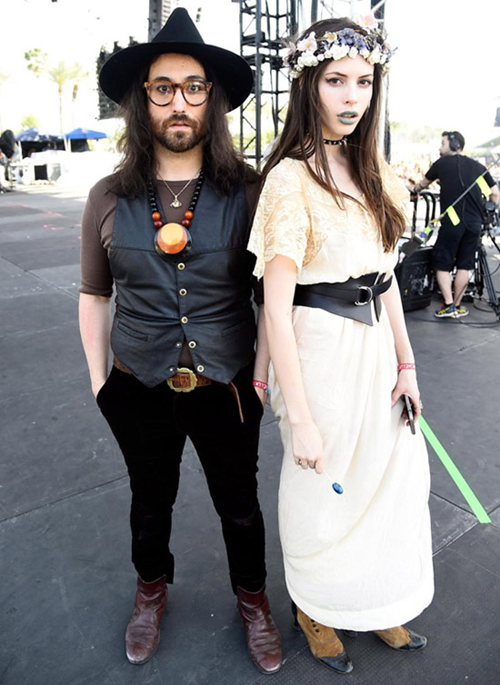 Sean Lennon & Charlotte Kemp Muhl摇滚风