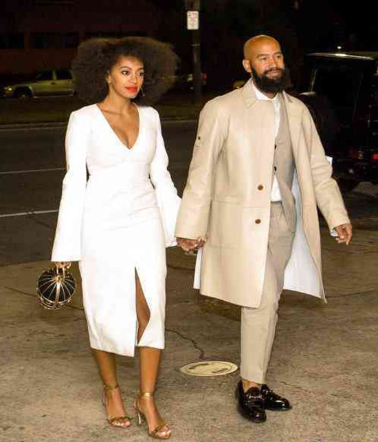 Alan Ferguson & Solange Knowles街头时尚