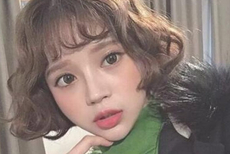 韩式流行短卷发 C扣卷非常瘦脸还显气质