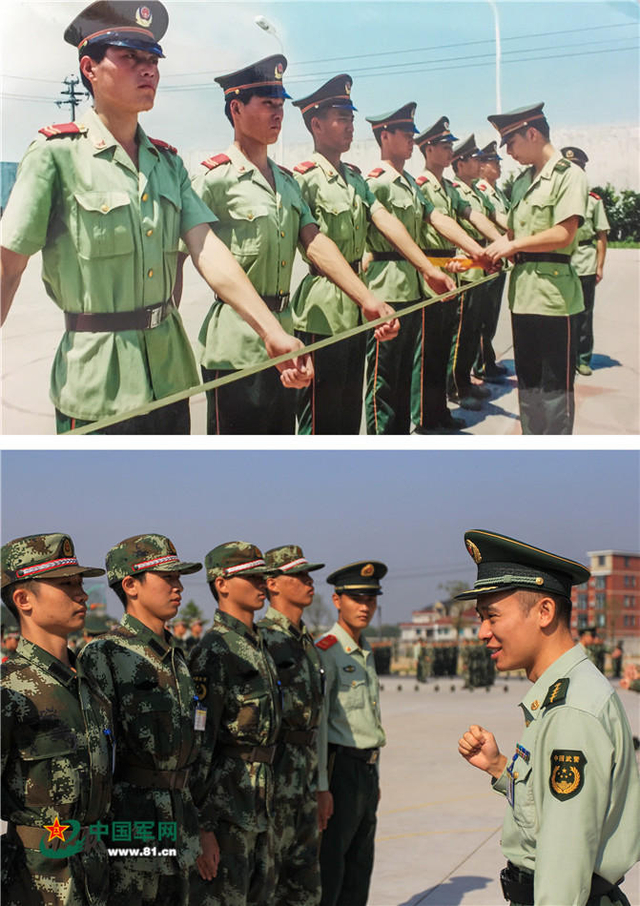 解放军军装也来玩“穿越”